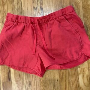 Old Navy Women's Bright Red Casual Shorts